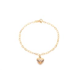 pulseira-ouro-dezoito-kilates-coracao-tricolor-19cm-joiasgold