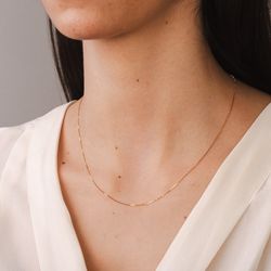 corrente-ouro-dezoito-kilates-veneziana-45cm-zoom-modelo-joiasgold