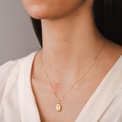 pingente-ouro-dezoito-kilates-medalha-nossa-senhora-aparecida-modelo-joiasgold