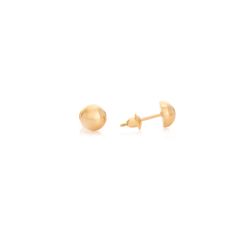 brinco-ouro-dezoito-kilates-meia-bola-lisa-5mm-joiasgold