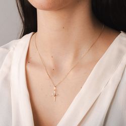 pingente-ouro-dezoito-kilates-cruz-no-rodadinado-modelo-joiasgold