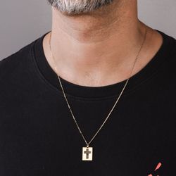 pingente-ouro-dezoito-kilates-placa-retangular-cruz-trabalhada-modelo-joiasgold