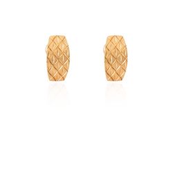 brinco-ouro-dezoito-kilates-chapa-trabalhada-losangos-liso-fosco-joiasgold