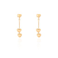 brinco-ouro-dezoito-kilates-coracao-fio-veneziana-coracoes-pendurados-joiasgold