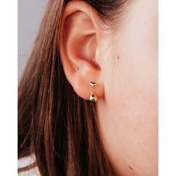 brinco-ouro-dezoito-kilates-coracao-liso-gota-diamantada-pendurada-modelo-joiasgold