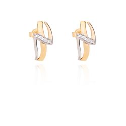 brinco-ouro-bicolor-dezoito-kilates-raios-zirconias-joiasgold