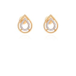 brinco-ouro-dezoito-kilates-gota-dupla-bolinhas-diamantes-joiasgold