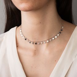 gargantilha-ouro-branco-dezoito-kilates-choker-estrelas-diamantes-36cm-modelo-joiasgold