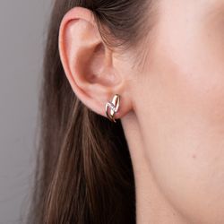 brinco-ouro-bicolor-dezoito-kilates-raios-modelo-zirconias-joiasgold