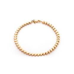 pulseira-ouro-dezoito-kilates-coracoes-lisos-15cm-joiasgold