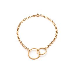 pulseira-ouro-dezoito-kilates-ciculos-lisos-intercalados-20cm-joiasgold