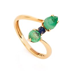 anel-ouro-dezoito-kilates-gotas-esmeralda-safira-joiasgold
