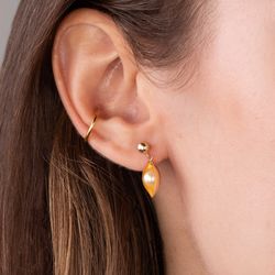 brinco-ouro-dezoito-kilates-concha-perola-joiasgold