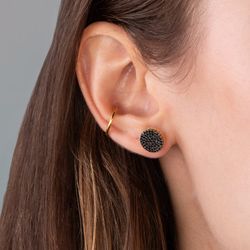 brinco-ouro-dezoito-kilates-chuveiro-zirconia-preta-joiasgold