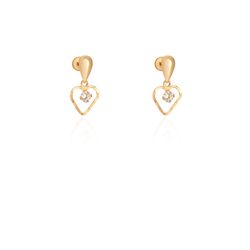 brinco-ouro-dezoito-kilates-gota-coracao-pendurado-zirconia-joiasgold