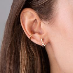 brinco-ouro-dezoito-kilates-gota-coracao-pendurado-zirconia-joiasgold