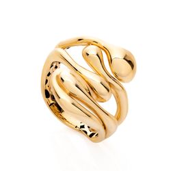 anel-ouro-dezoito-kilates-gotas-onduladas-lisas-joiasgold