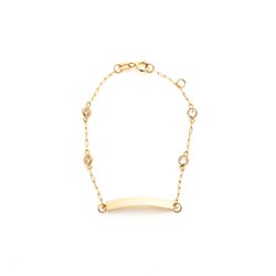 pulseira-ouro-dezoito-kilates-infantil-placa-zirconias-14cm-joiasgold