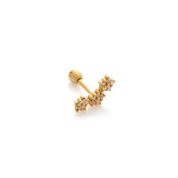 piercing-ouro-dezoito-kilates-orelha-flores-zirconias-joiasgold