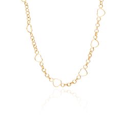 gargantilha--dezoito-kilates-dezoito-kilates-coracoes-vazados-malha-portuguesa-40cm-joiasgold