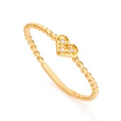 anel-ouro-dezoito-quilates-aro-bolinhas-coracao-diamante-joiasgold