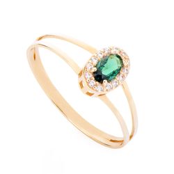 anel-ouro-dezoito-kilates-formatura-oval-zirconias-brancas-verdes-joiasgold