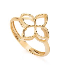 anel-ouro-dezoito-kilates-trevo-borda-bolinhas-joiasgold
