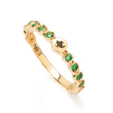 anel-ouro-dezoito-kilates-formatura-enfermagem-zirconia-verde-joiasgold