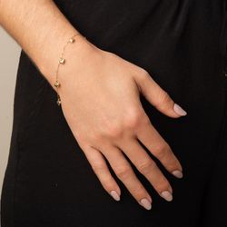 pulseira-ouro-dezoito-kilates-coracoes-lisos-20cm-modelo-joiasgold