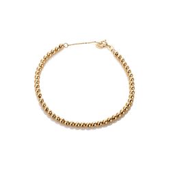 Pulseira-de-Ouro-18k-Bolinhas-35mm-Lisas-com-19cm-pu06080-JOIASGOLD